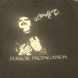 Craft Terror Propaganda Mens Black Metal Large Shirt